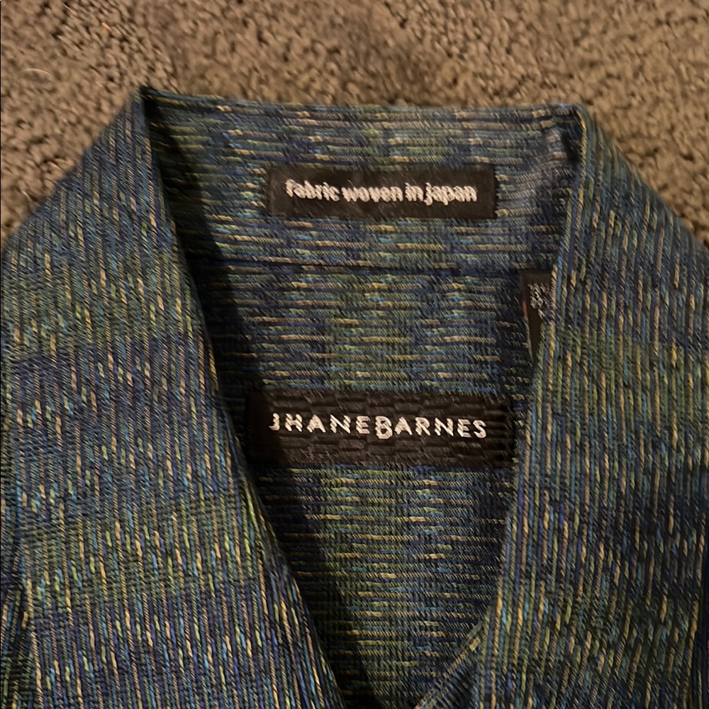 Jhane Barnes Multicolor Woven Shirt